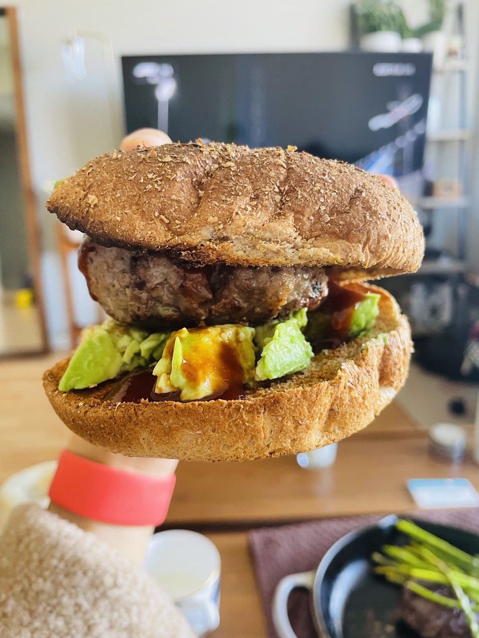 Japanese burger